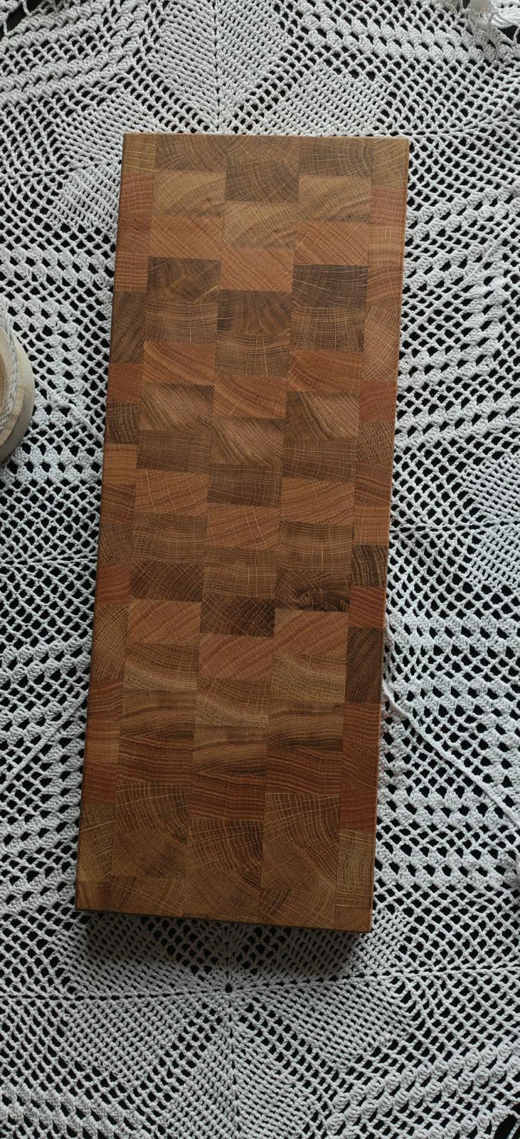 Handcrafted solid wood chopping board
